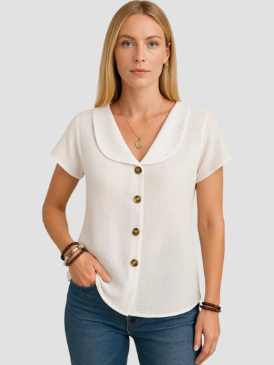 Nicoleta - Chemisier Décontracté Élégant