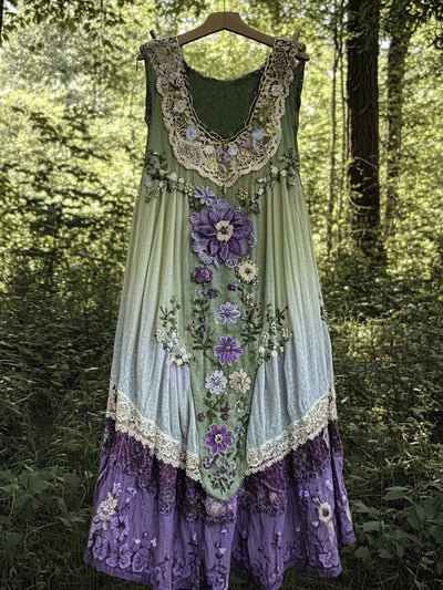 Evabella - Robe Bohème En Lin