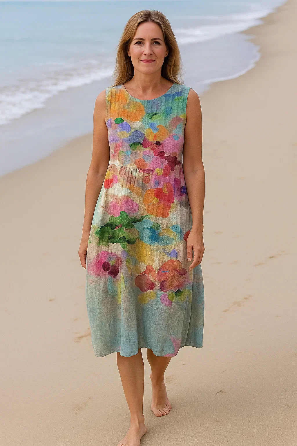 Sofie - Robe Midi Élégante