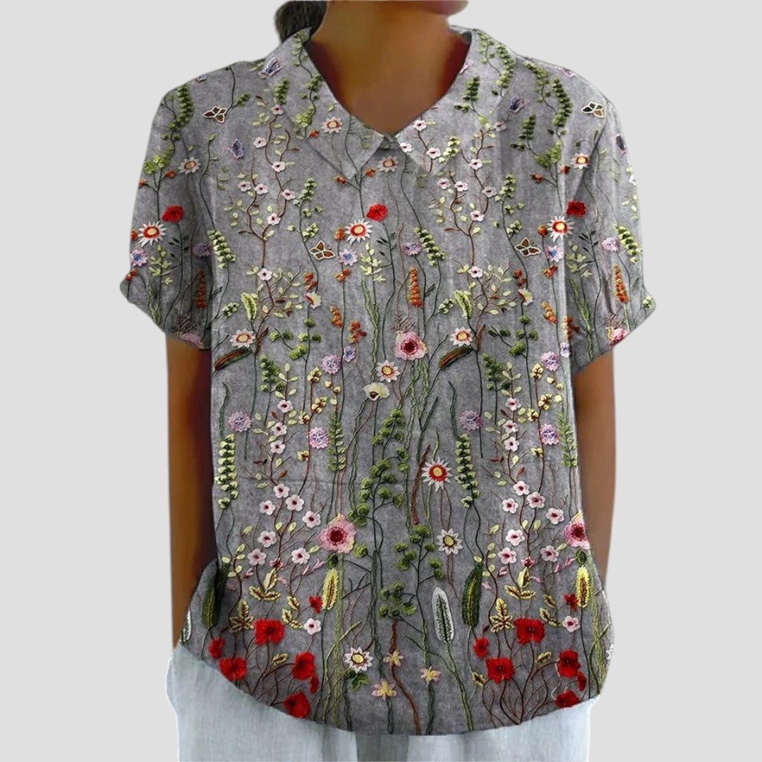 Vittoria - Blouse Aérée Printemps Été