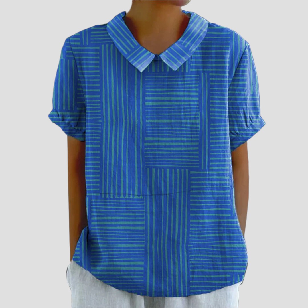 Amelia - Blouse À Motifs Légère