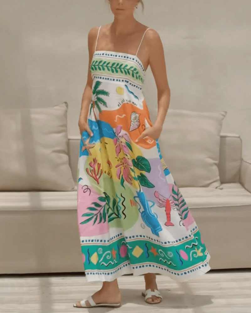 Evelyne - Élégante Robe Estivale