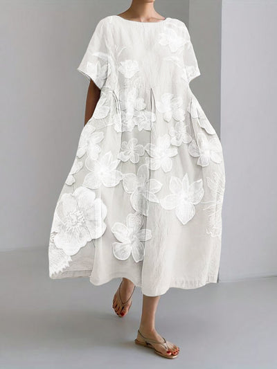 Maylora - Robe Décontractée Fleurie