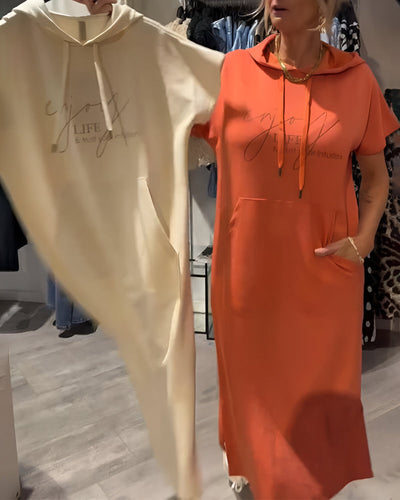 Saskia - Robe à Capuche Décontractée
