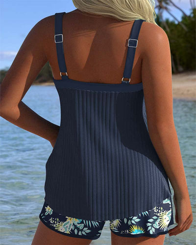 Beau - Tankini Rayé Élégant