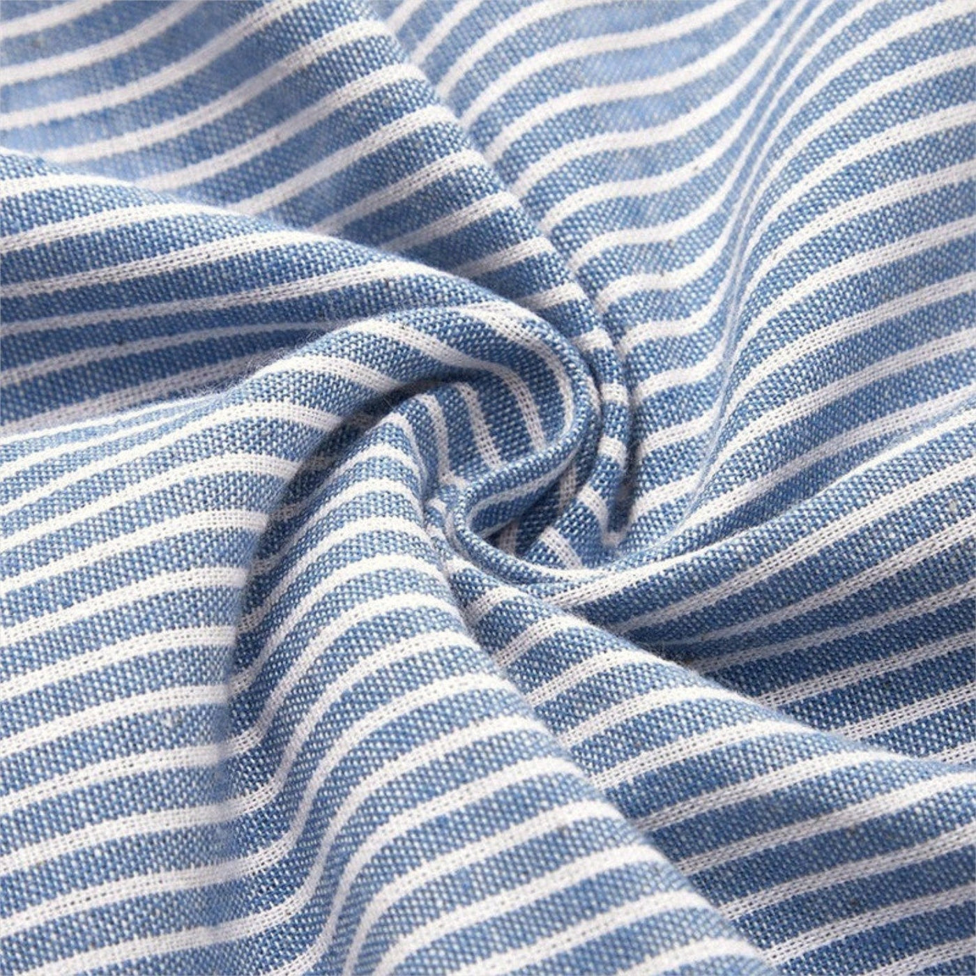 Mirone - Robe midi à rayures en coton