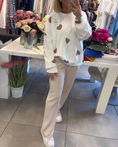 Mila - Pull Confortable À Cœurs