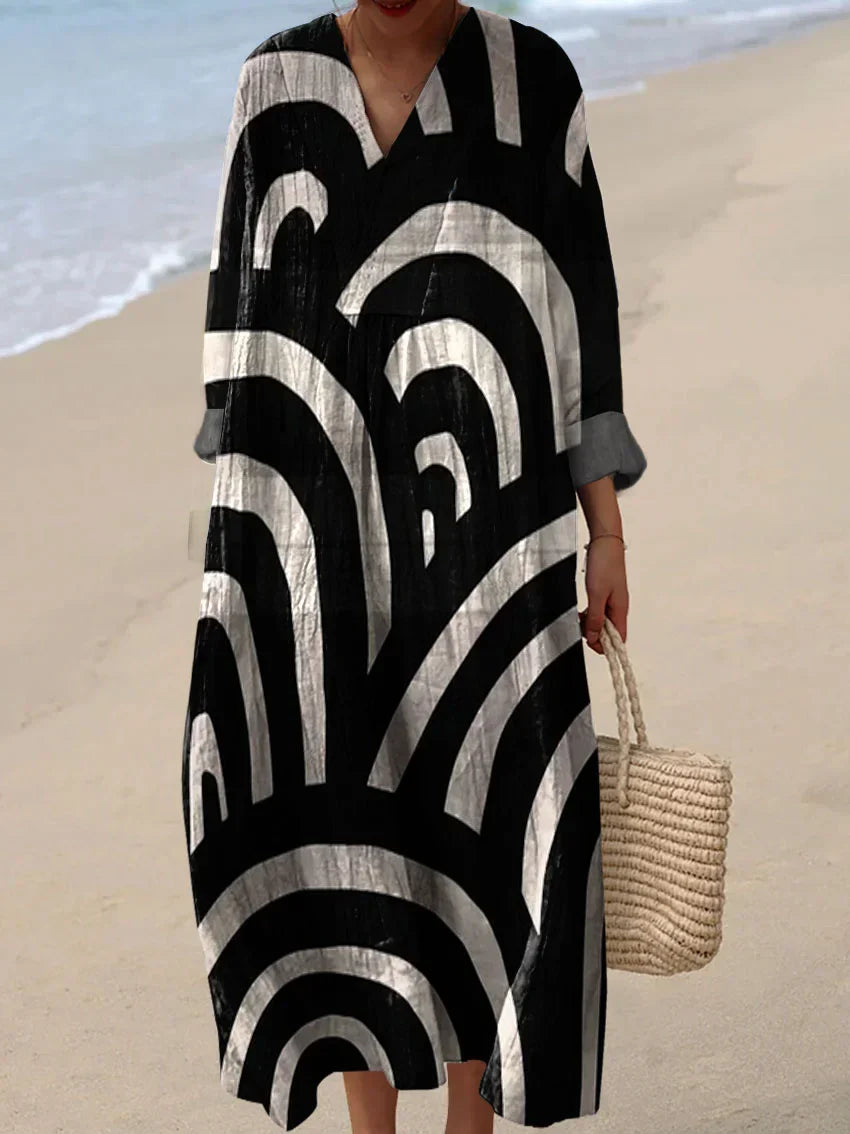 Lunelle - Robe Minimaliste Printanière