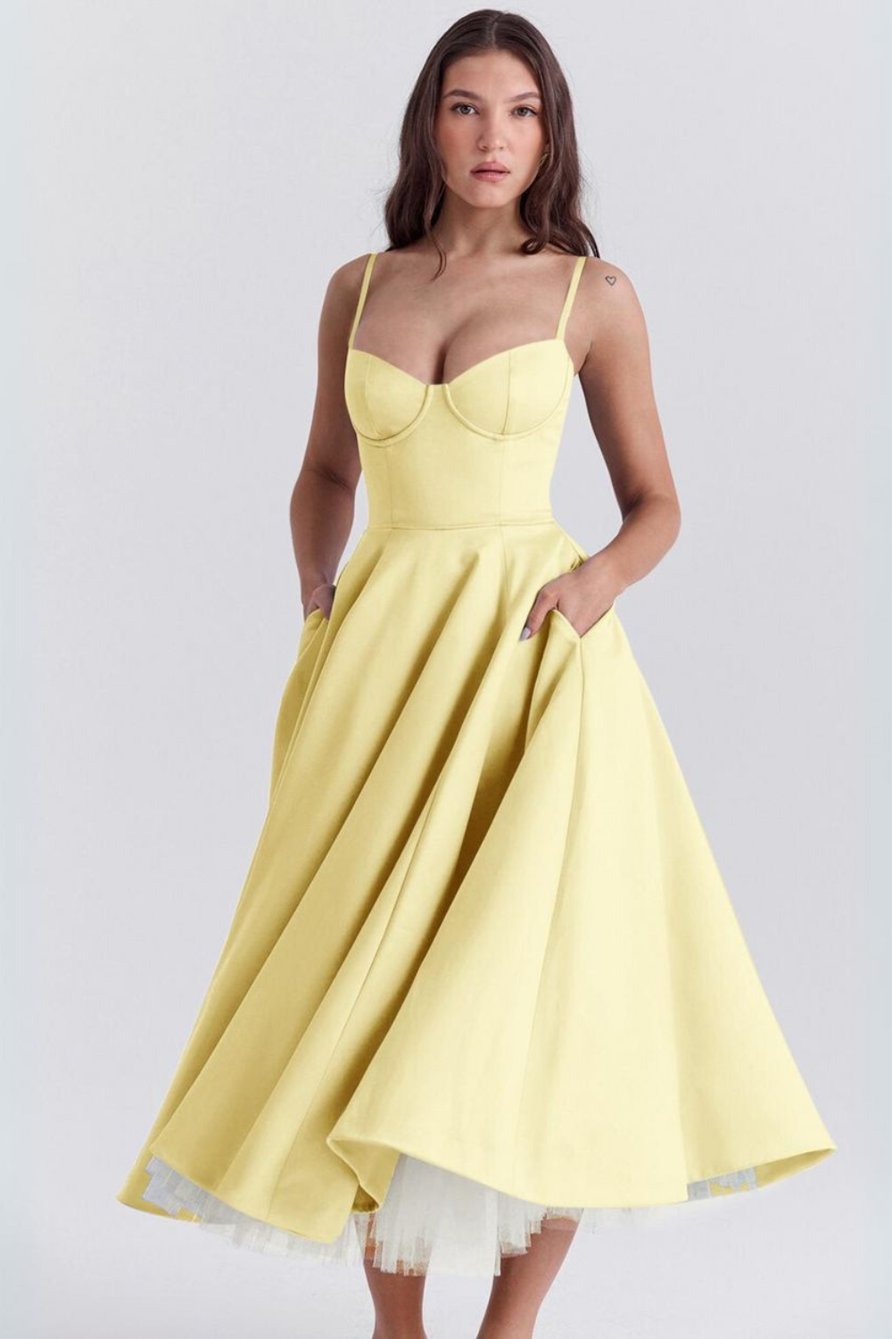 Louane - Élégante Robe Midi