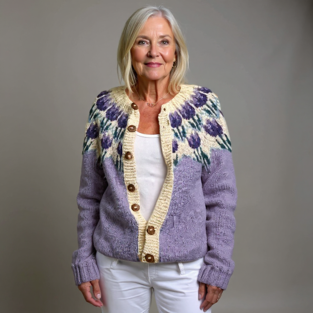Josephine - Cardigan Vintage Chaleureux