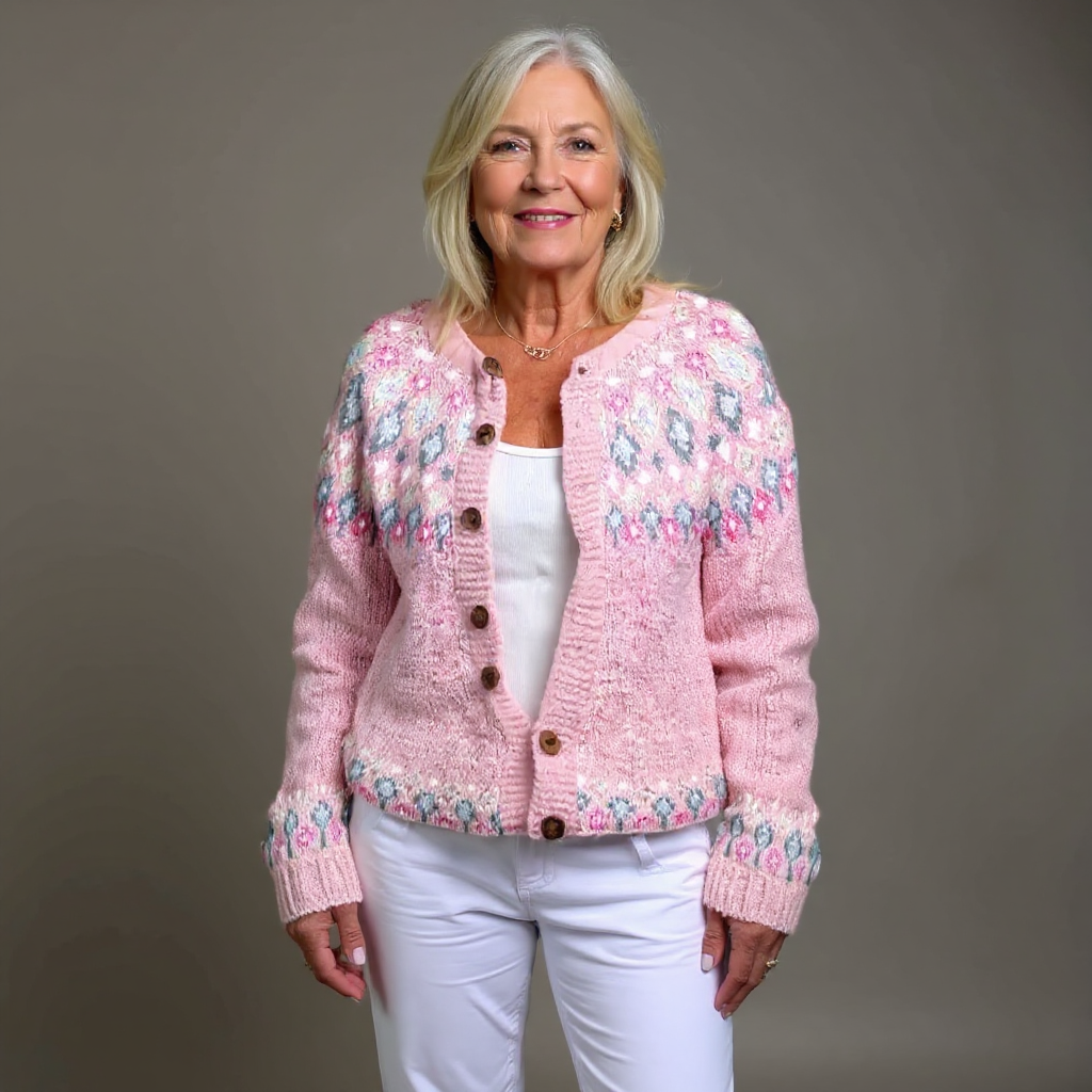 Noisette - Cardigan Confort Douillet