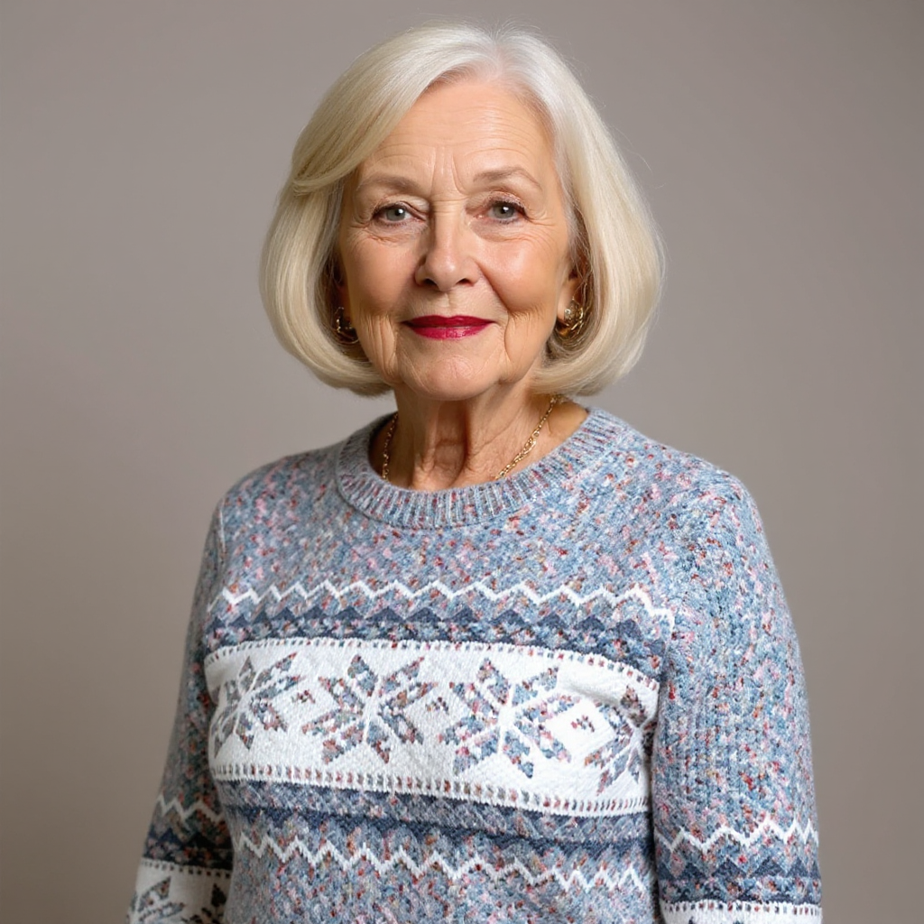 Melanie - Pull Chaud Vintage