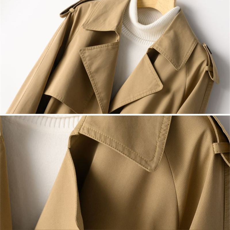 Aurablend - Élégant Trench-Coat Vintage