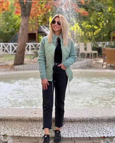 Nora - Veste Matelassée Élégante