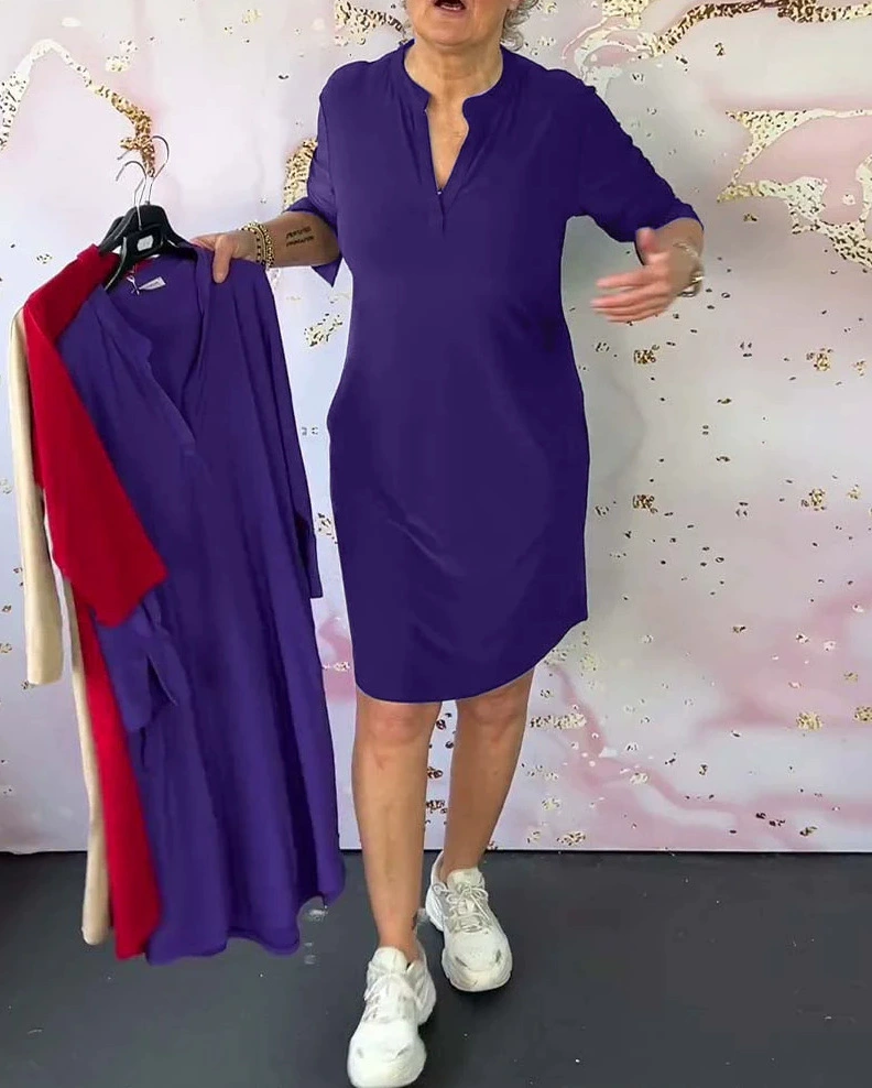 Hanne - Robe Chic et Polyvalente