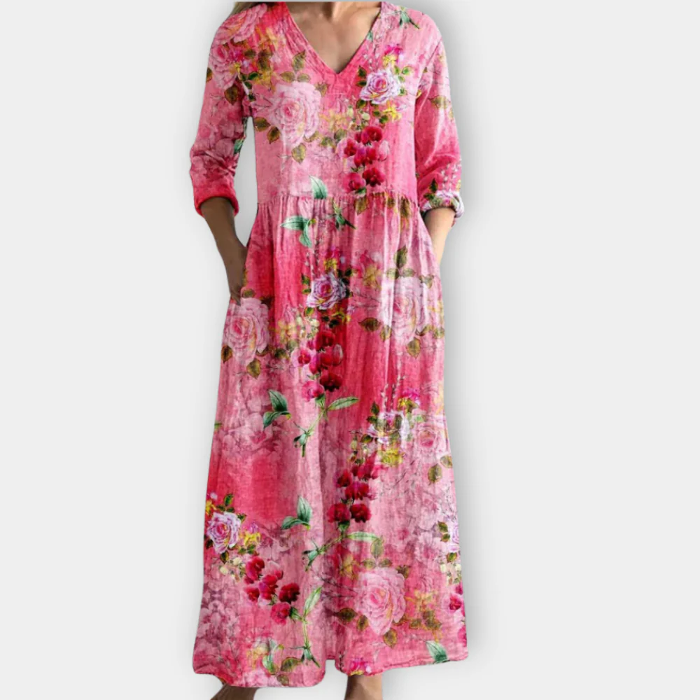 Charlee - Robe Longue Boho Chic