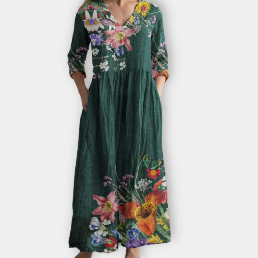 Francine - Robe Longue Boho Chic