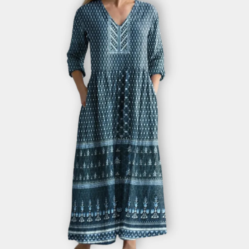 Glenda - Robe Longue Boho Chic