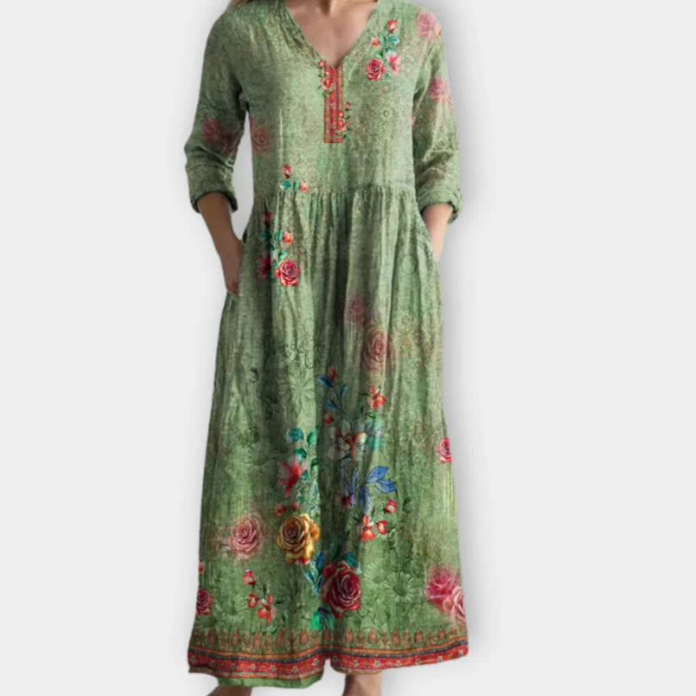 Miel - Robe Longue Boho Chic
