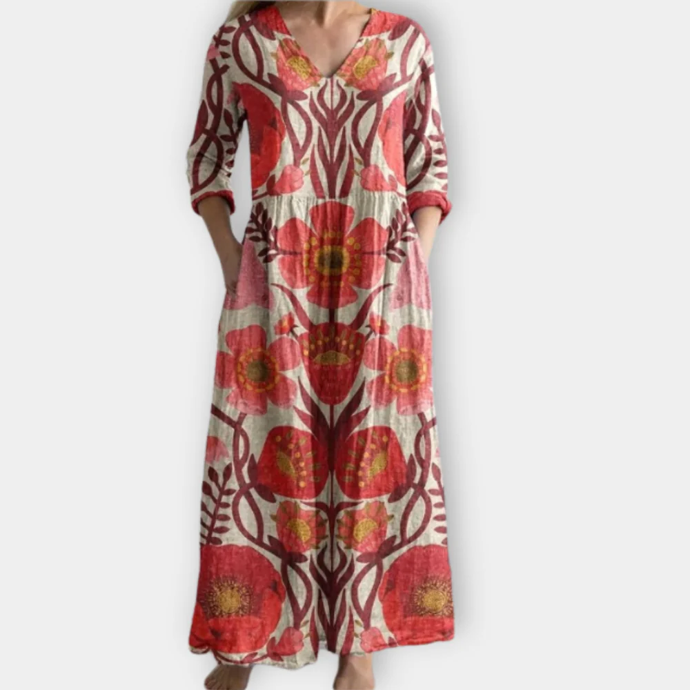 Herlene - Robe Longue Boho Chic