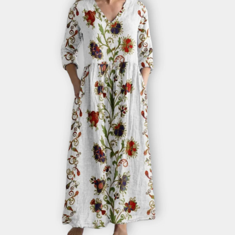 Ina - Robe Longue Boho Chic