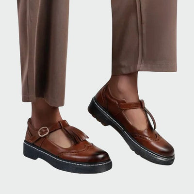 Olivia - Chaussures Élégantes Bicolores