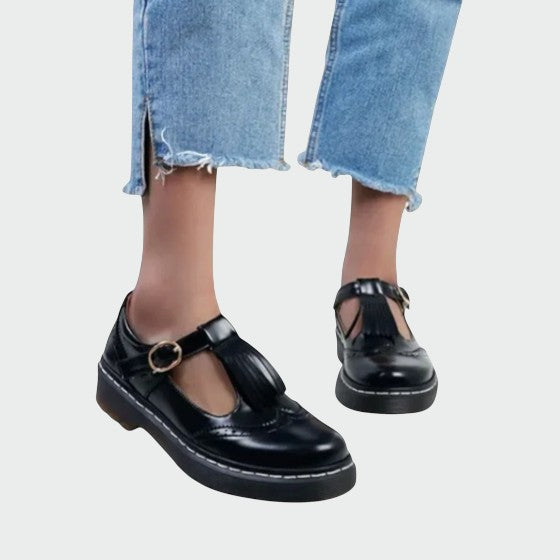 Olivia - Chaussures Élégantes Bicolores