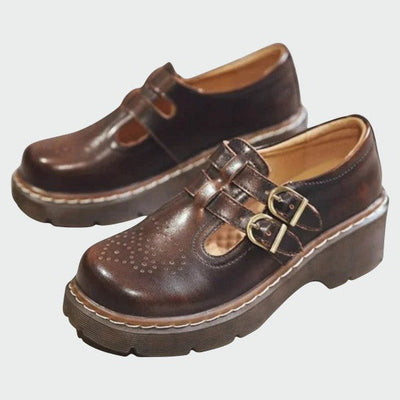 Olivia - Élégantes Chaussures Bicolores