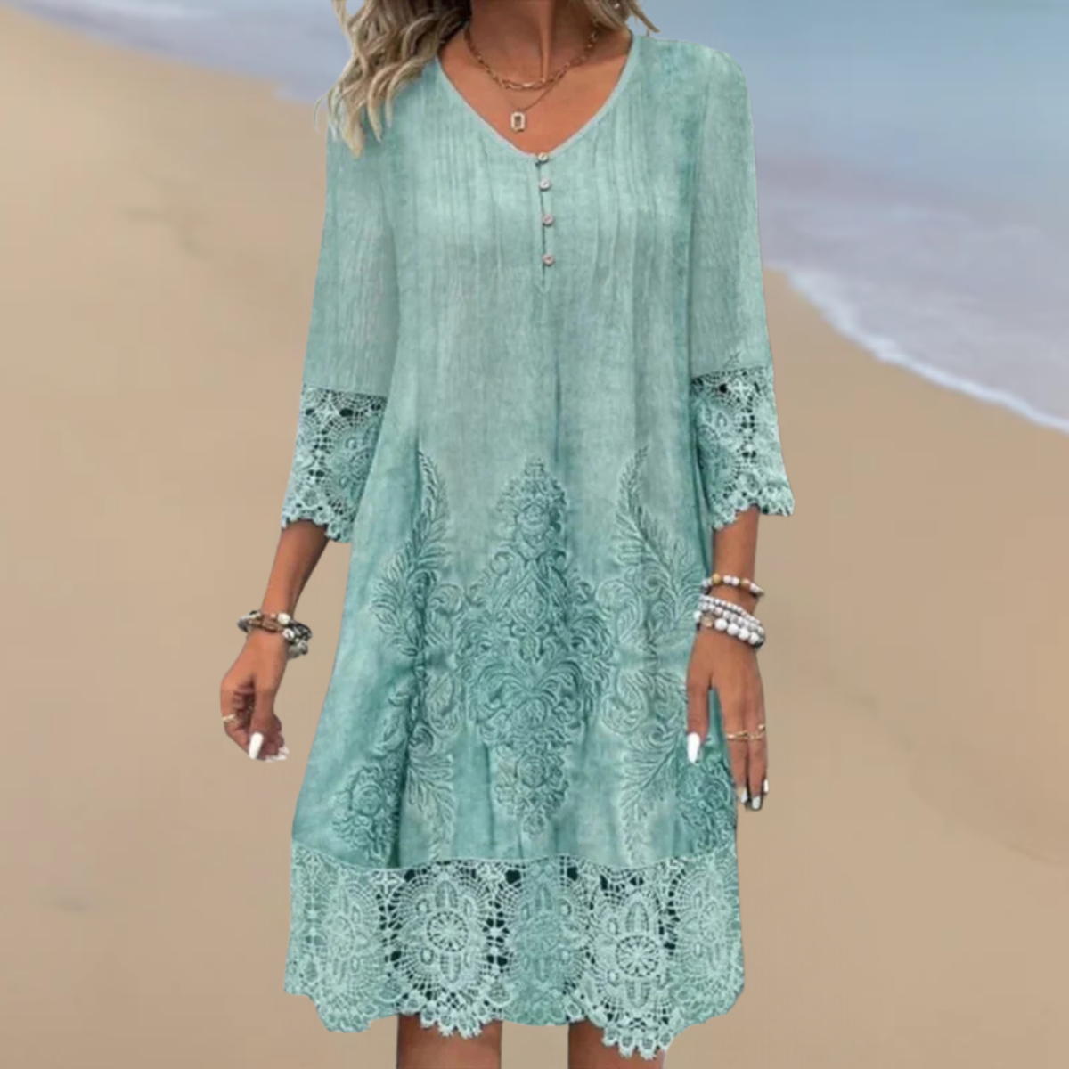 Sofie - Robe Bohémienne Élégante