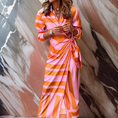 Amira - Élégante Robe Cache-Cœur