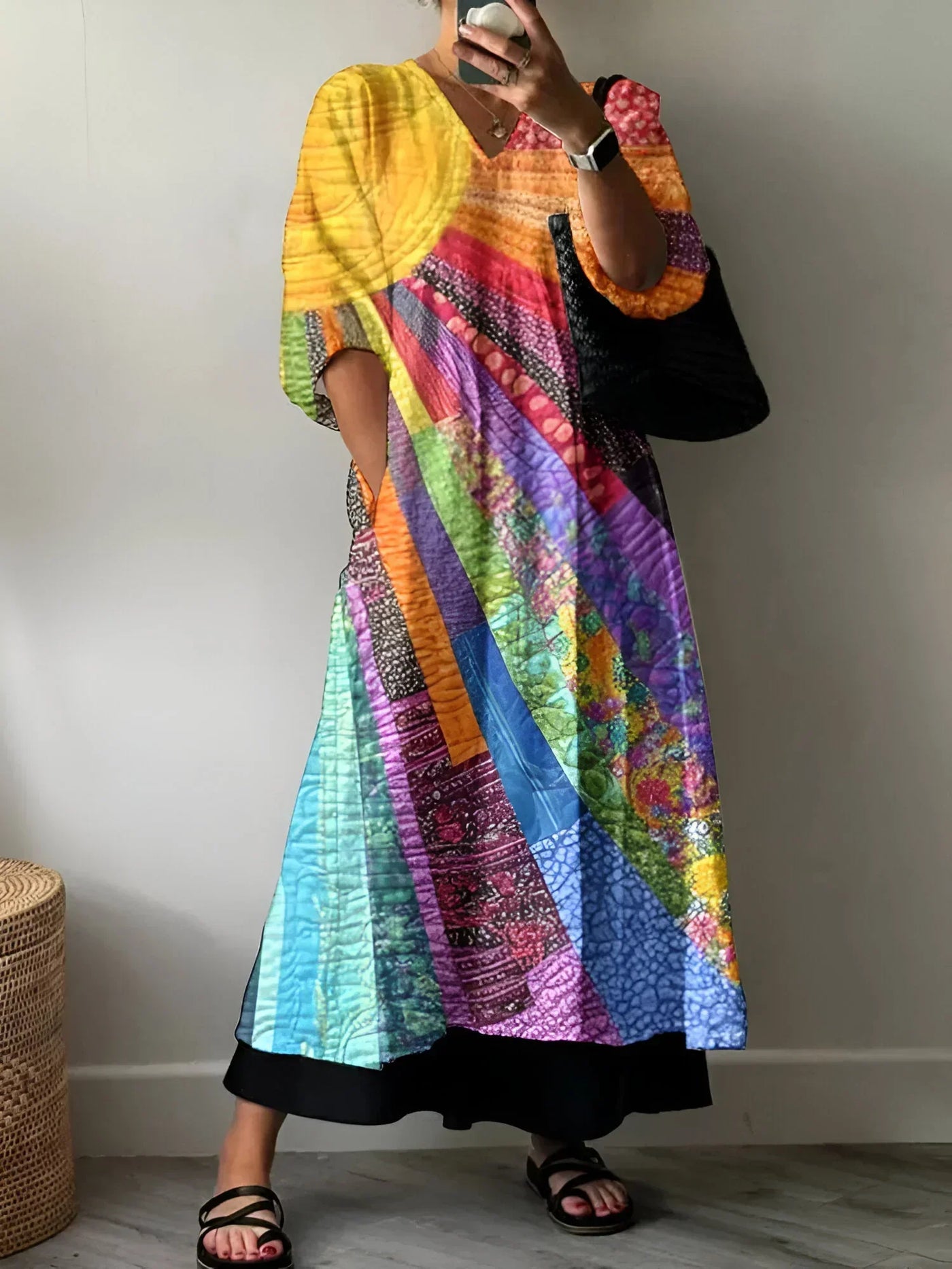 Rochet - Robe Artistique Colorée
