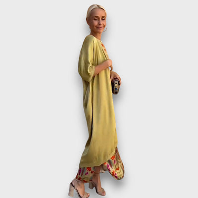 Elveria - Robe maxi avec cardigan