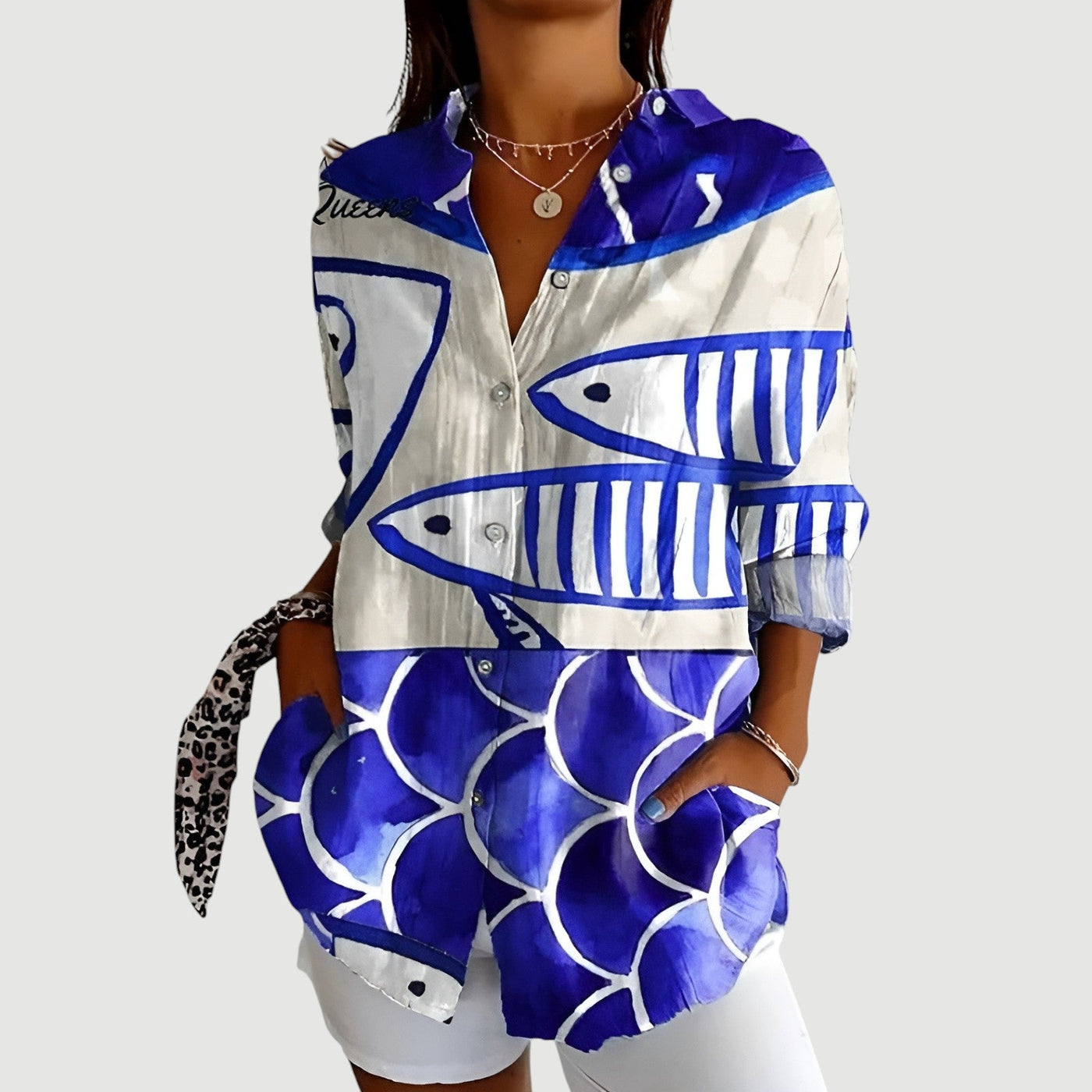 Malou - Blouse Colorée Et Confortable