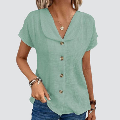 Elena - Blouse Élégante Et Aérée