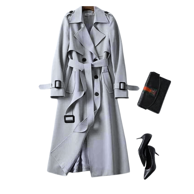 Vespera - Élégant Trench-Coat Intemporel