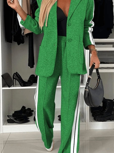 Selena - Ensemble Chic Rayé