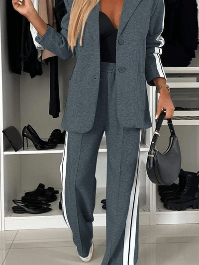 Selena - Ensemble Chic Rayé