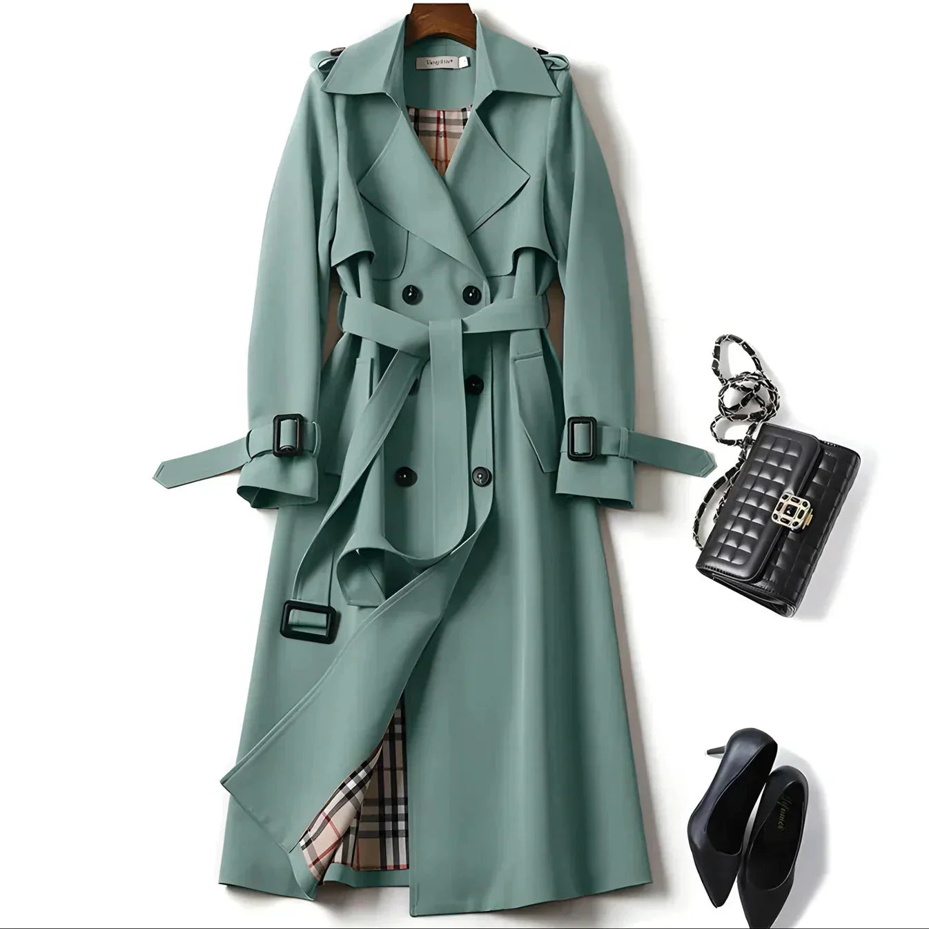Vespera - Élégant Trench-Coat Intemporel