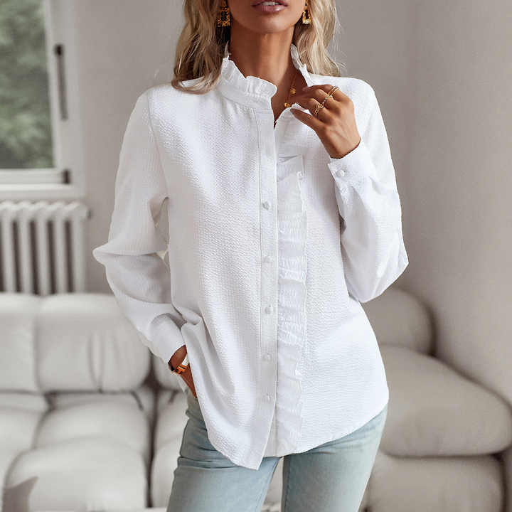 Agnete - Chic Blouse Rayée