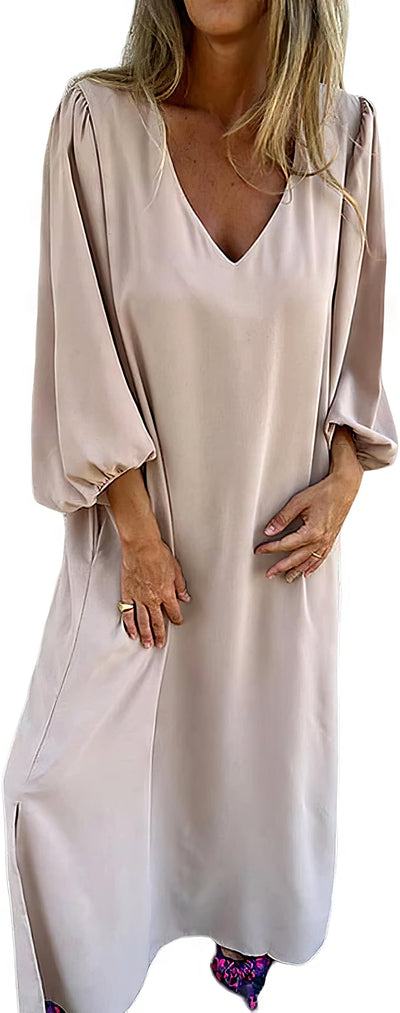 Ona - Robe Longue Bohémienne Élégante