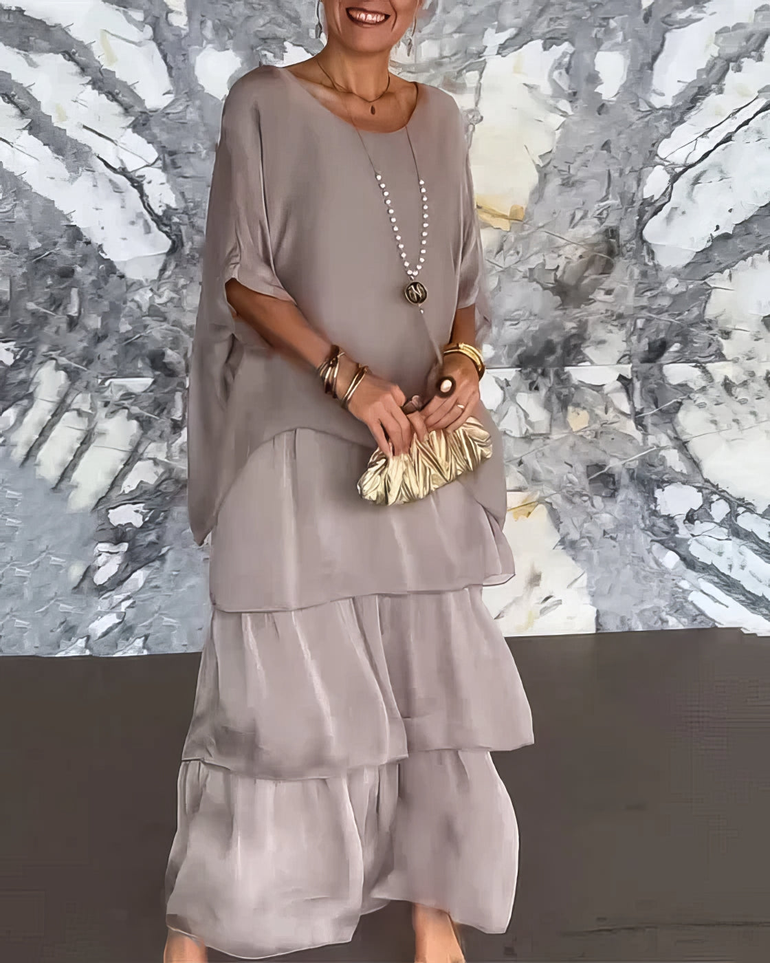 Ona - Robe Artistique Ample