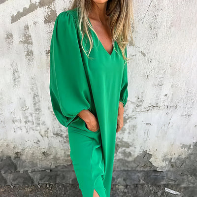 Ona - Robe Longue Bohémienne Élégante