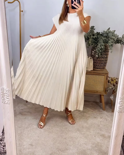 Ona - Robe Plissée Élégante